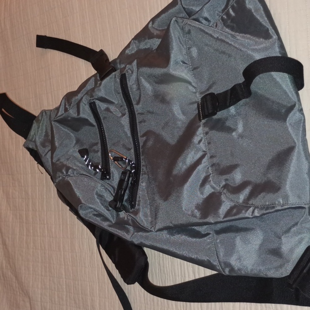 GAP Sling Bag Backpack Gray Y2K
